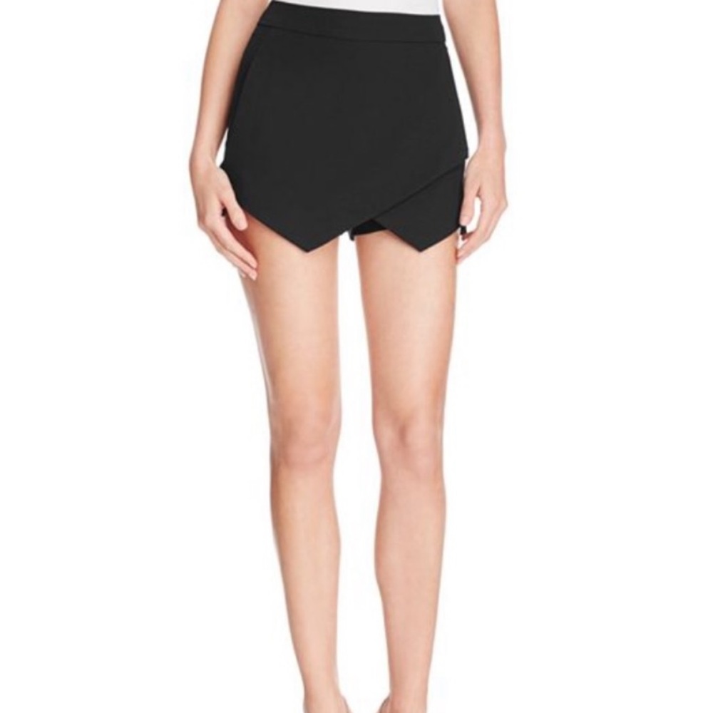AQUA navy dress skort